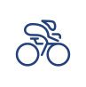 cycling track icon